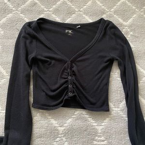 pacsun cropped sweater